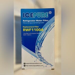 *NIB* ICEPURE Refrigerator Water Replacement Filter ~ RWF1100A ~ 300 Gallons